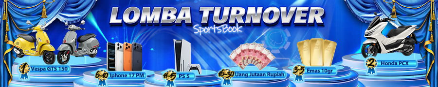 LOMBA TURN OVER BULANAN SPORTSBOOK WINLIVE4D